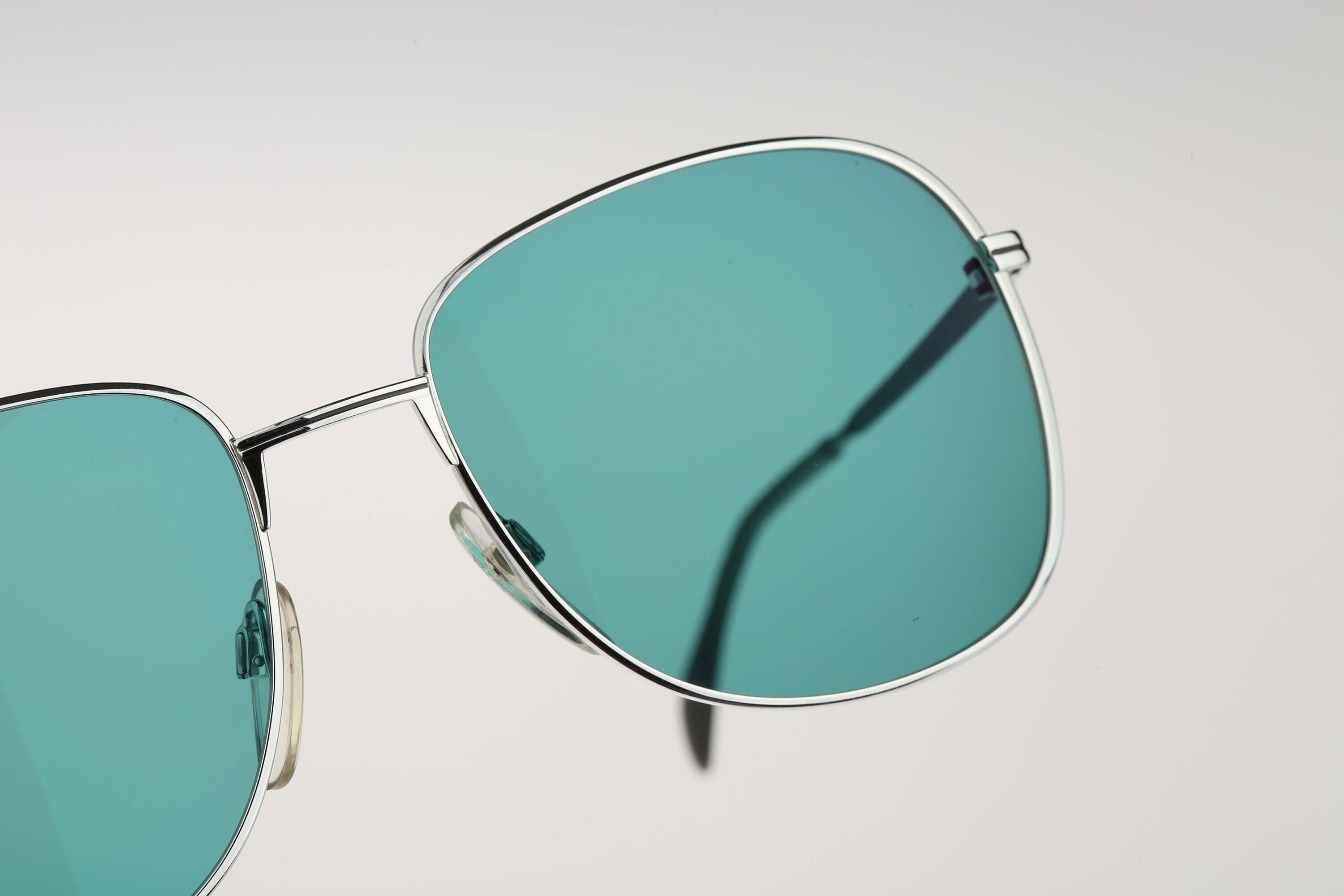 Lunettes Vintage Silhouette M 7008 - Monture Ronde Brun Métal - Taille 52 - Neuf Sans étiquette