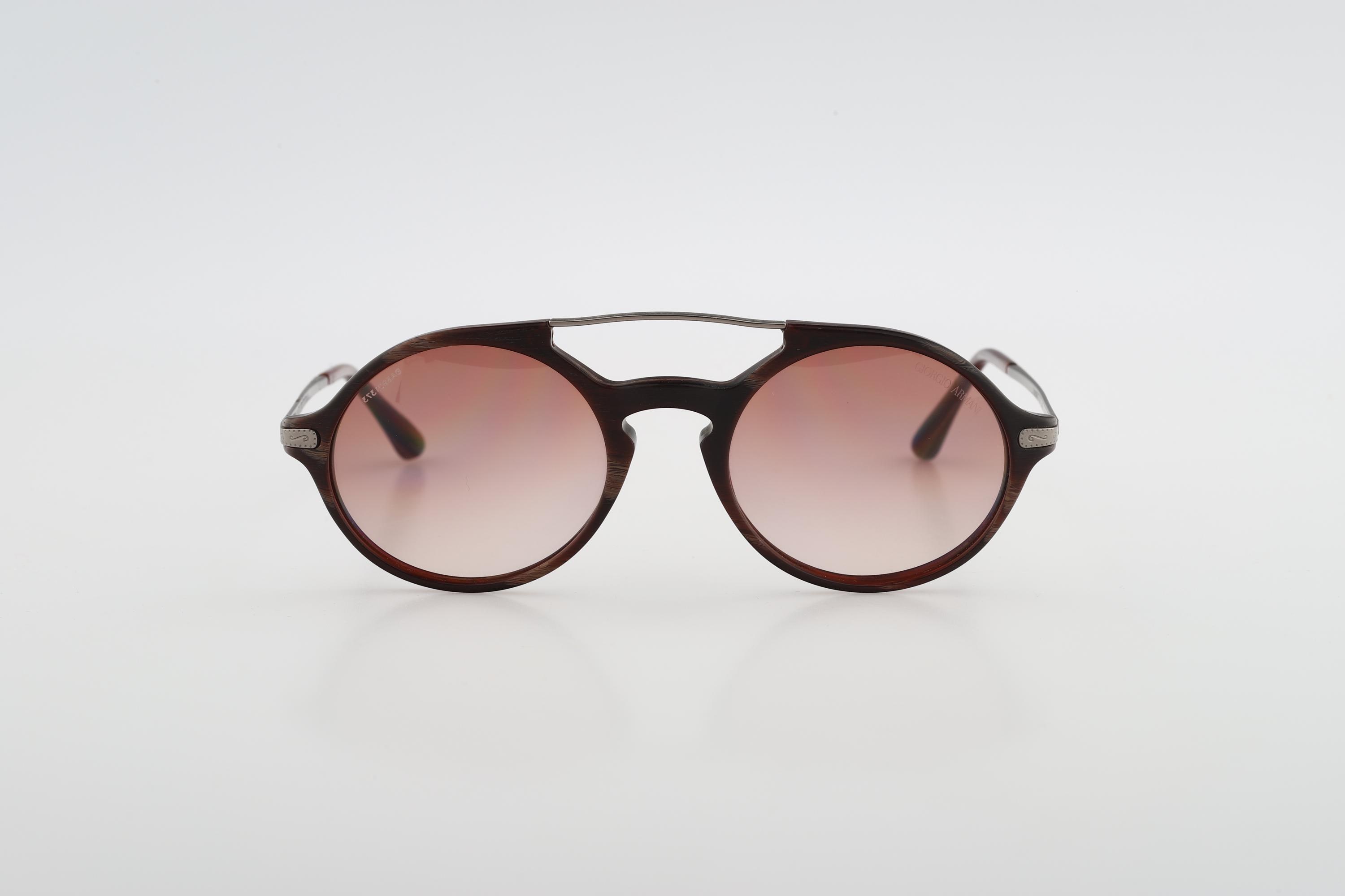 Giorgio Armani AR 8018 5135 13, 2000s Tinted Pink Lenses Small