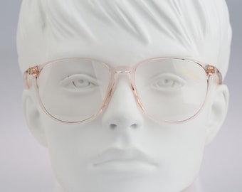 Gafas de sol Silhouette M 2728 20 C 5633, estilo vintage de los años 80, con montura redonda transparente, para hombre y mujer, NOS