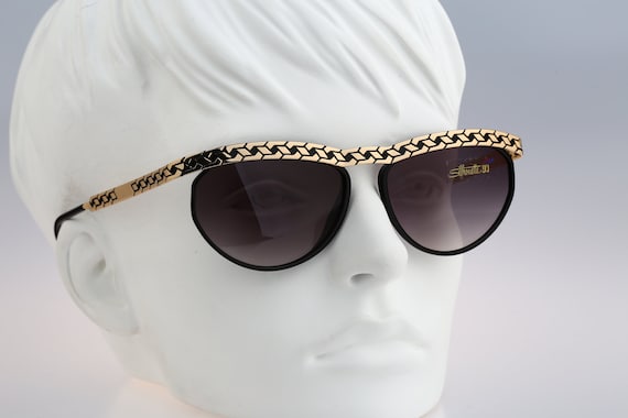Gafas de sol ojo de gato negras hotsell