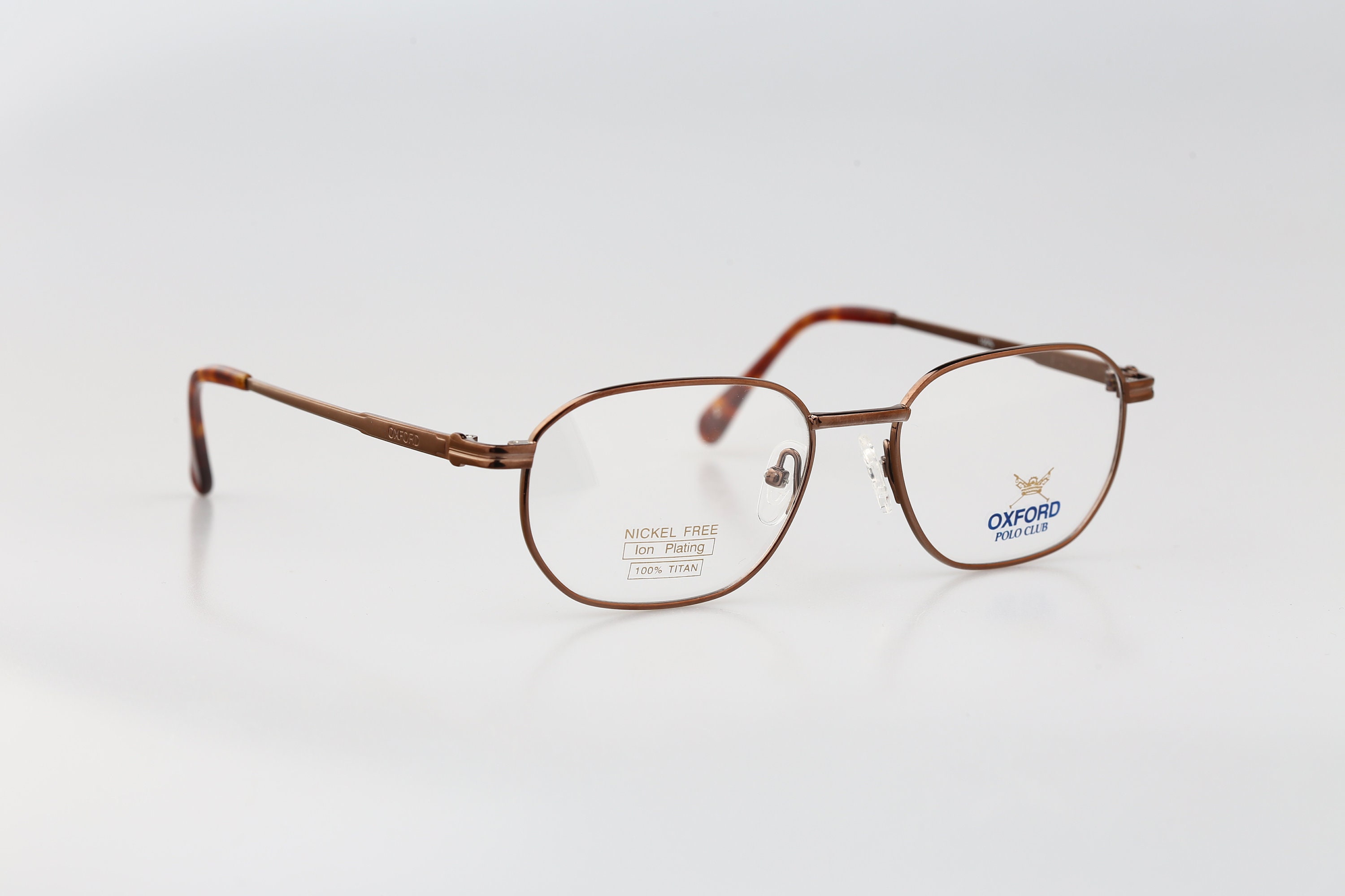 Oxford Polo Club 025 2 Titanium, Vintage 90s Hexagon