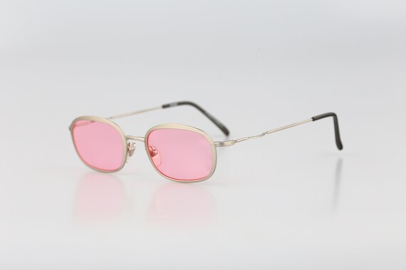 Kenzo Jiyuka K395, Vintage 90s Tinted Pink Lenses Small  display picture 2