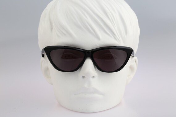 Lewis 707 N, Vintage 90s black cat eye sunglasses women, NOS