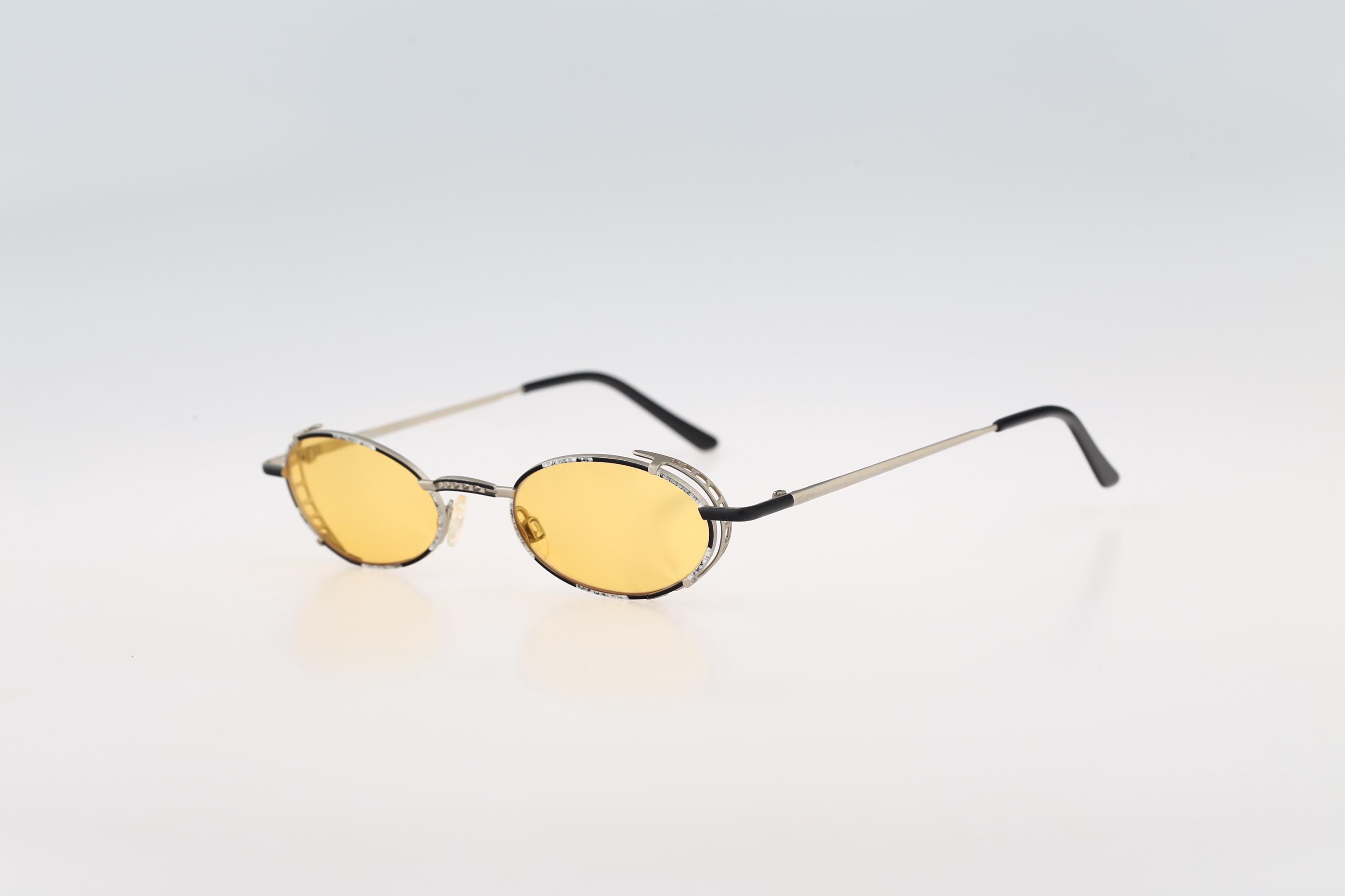 Robert Rudger 2090 010 22, Vintage 90s Tinted Yellow Lenses  display picture 2