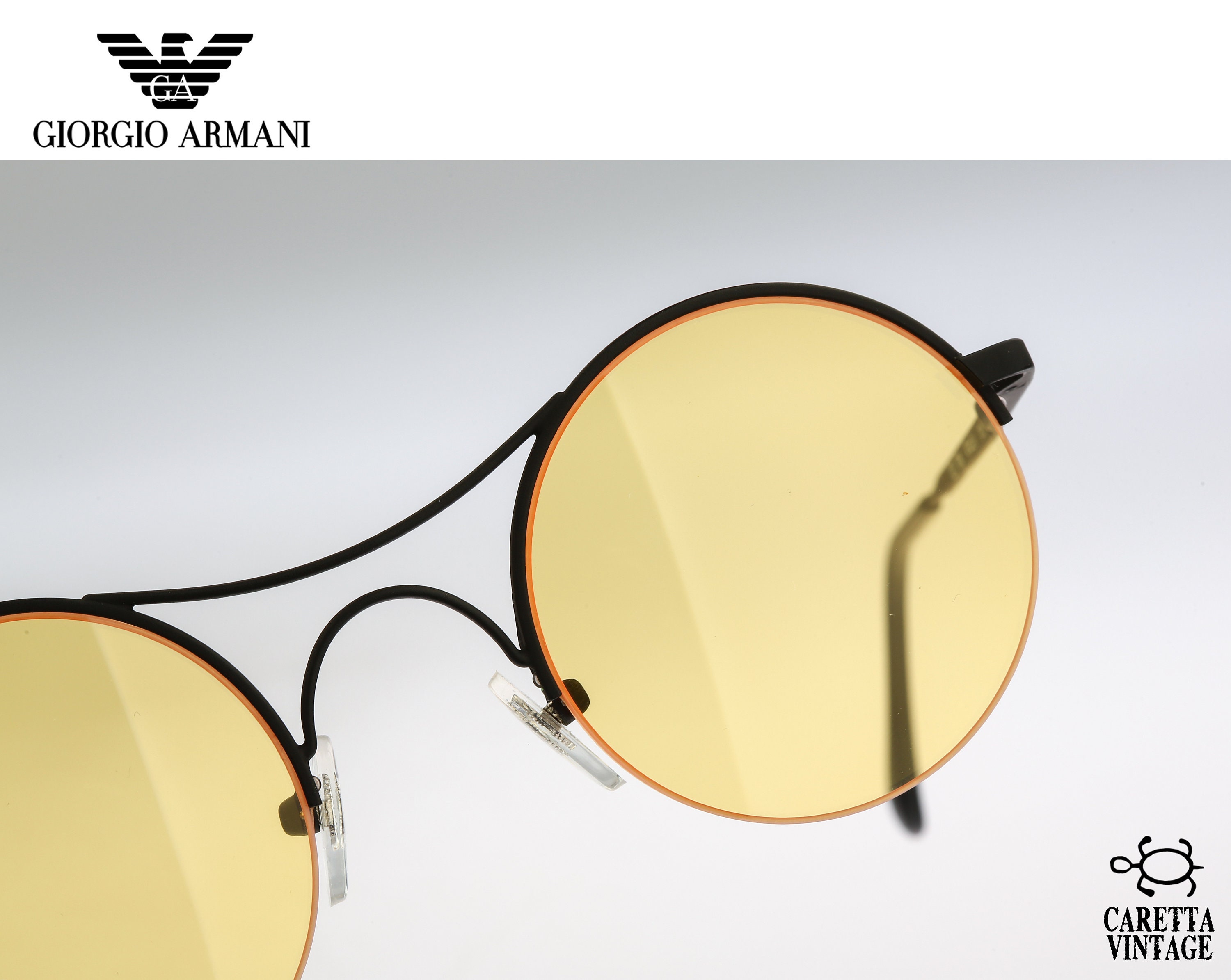 Giorgio Armani Frames of Life 48mm Round Sunglasse Giorgio Armani Round Sunglasses 0AR 903M Tortoise shell for  main image 3