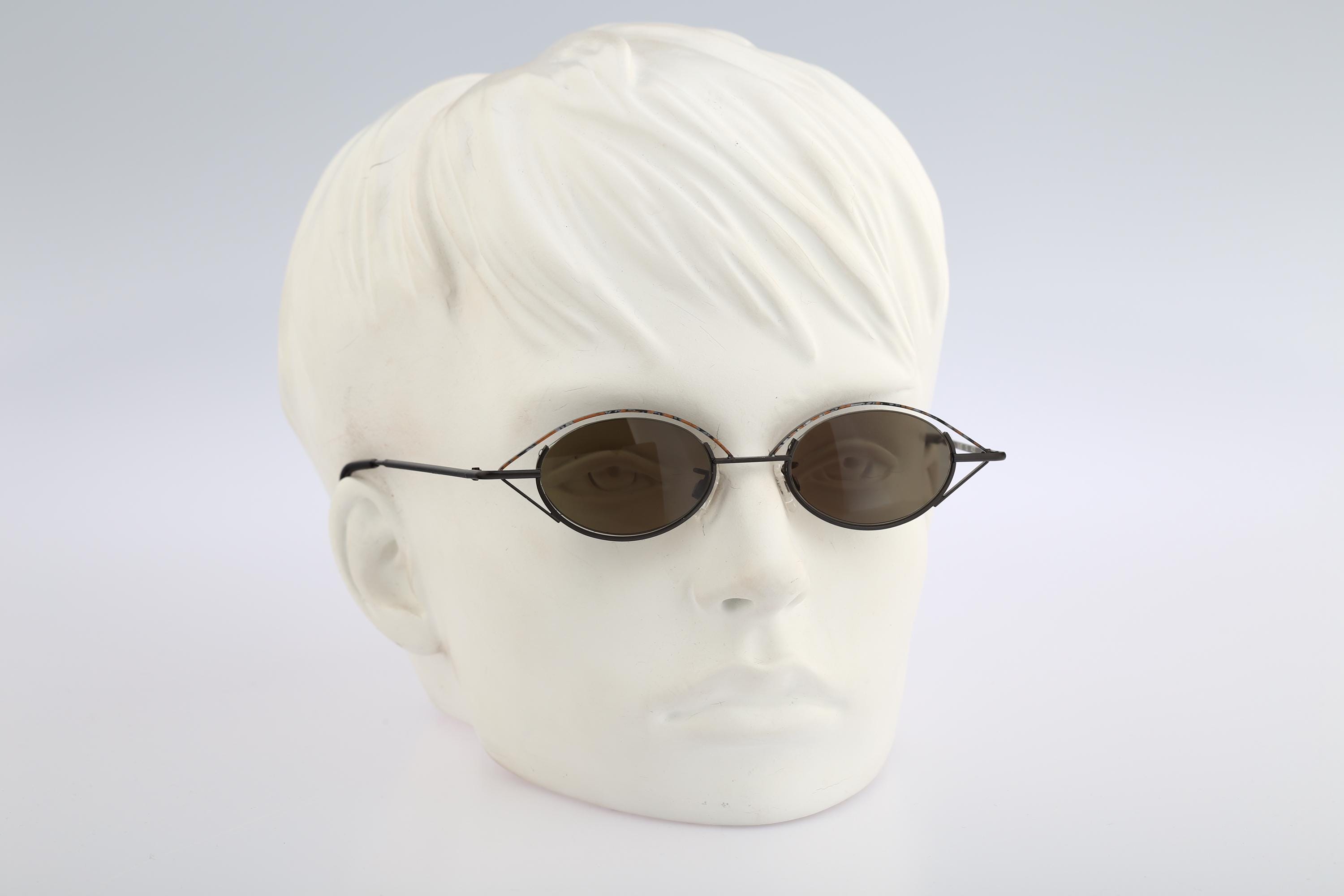 Vintage PUMA by Licefa Germany retro glasses Vintage Blue Black Pattern PUMA LICEFA W. GERMANY Men main image 2