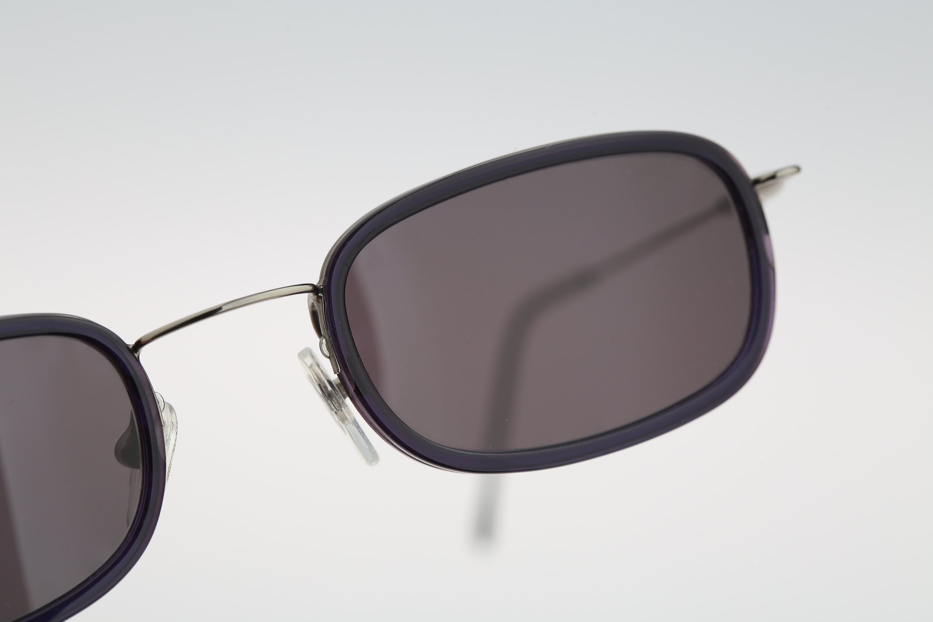 最安値に挑戦】 POLICE ハーフグレー サングラス/メガネ