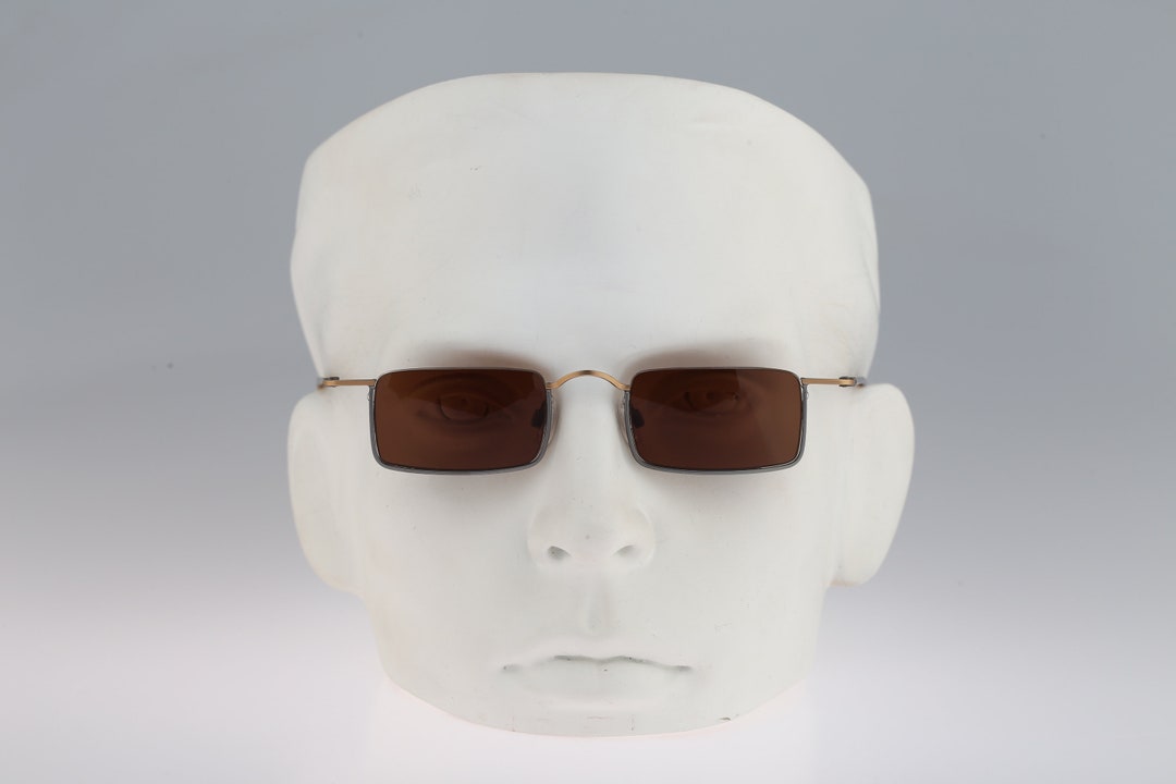 Robert Rudger 1280 148 27, Vintage 90s Silver and Gold Half Rim