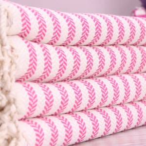 Bridesmaid Gift, Personalized Turkish Towel, Fusia Turkish Beach Towel, Personalized Gifts, Home Gifts, Christmas Gifts, Gift For Her