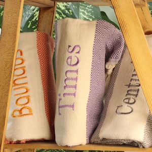 Personalized Turkish Beach Towel, Bridesmaid Gifts for her, Personalized Gifts, Home Decor Gift, Bachelorette Party Gift favor, Custom gift