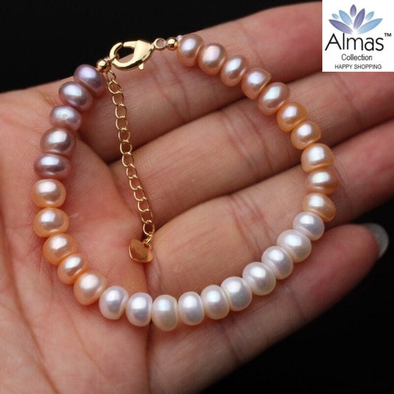 Elegant Gold Bracelets Women | Gold Pearl Bracelets Women | Gold Chain Pearls  Bracelet - Bracelets - Aliexpress