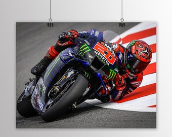 Print / Poster - Fabio Quartararo MotoGP Ride