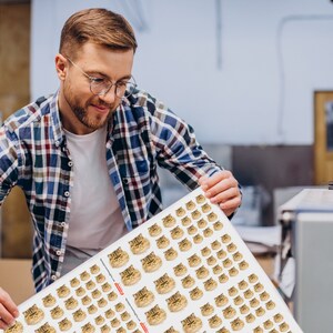 Custom Face Stickers - Sticker Sheet | 14 High Quality - Picture Decals ...