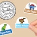 Cute Custom Name 16 X Premium Label Children's - Etsy