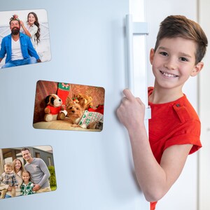 Best Square Custom Magnet | High Quality - Fridge Magnetic Photo Gift | Save Your Best Photo Magnet
