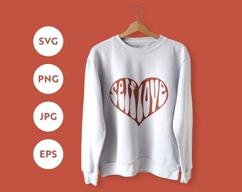 Self Love Club SVG, Love svg, Mom svg, Empowered Women svg, Girl Power SVG, Strong Women SVG, Digital Download