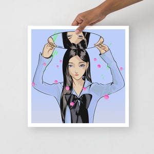 LOONA Choerry Anime / Manga Poster Matte Premium Paper - Motiviert auf Leinwand