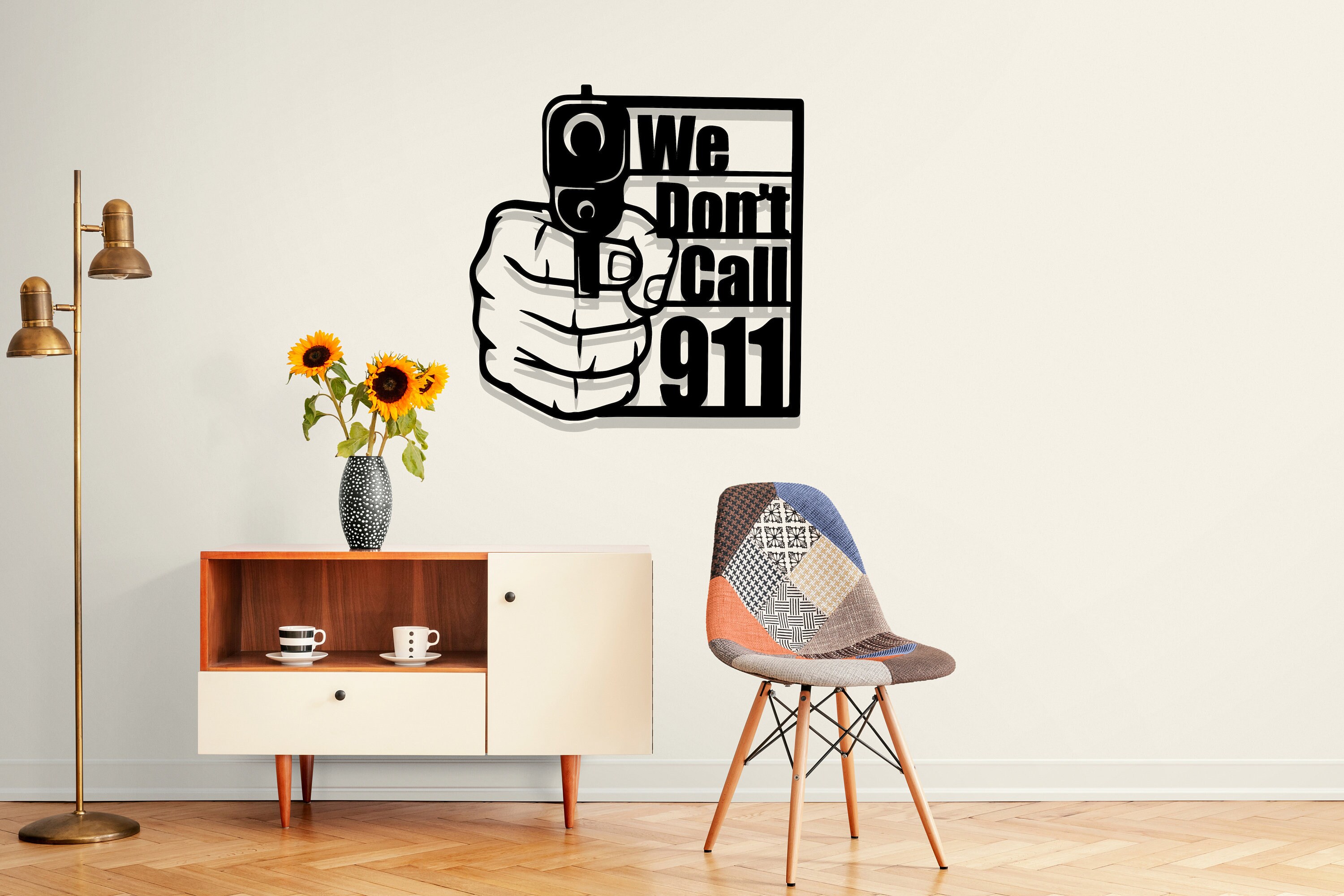 We Don't Call 911 Design Laser Svg Dxf File Planpdf Etsy Canada