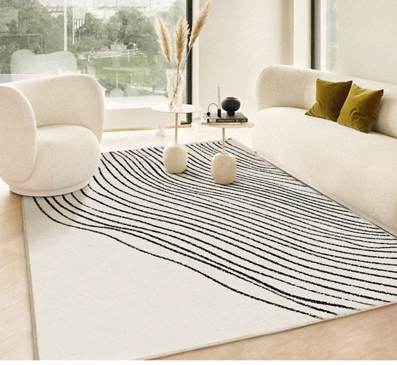 Silky Super Soft Rug Modern Rug Abstract Rug Rugs for Etsy