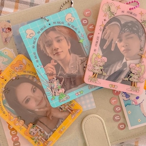 PHOTOCARD HOLDER keychains, kpop, photocards, pocaholder, pc holder