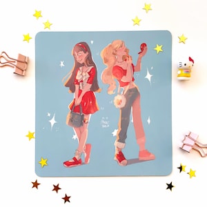 YUKIKO ET ANN, persona 5, persona 4, ann takamaki, yukiko amagi