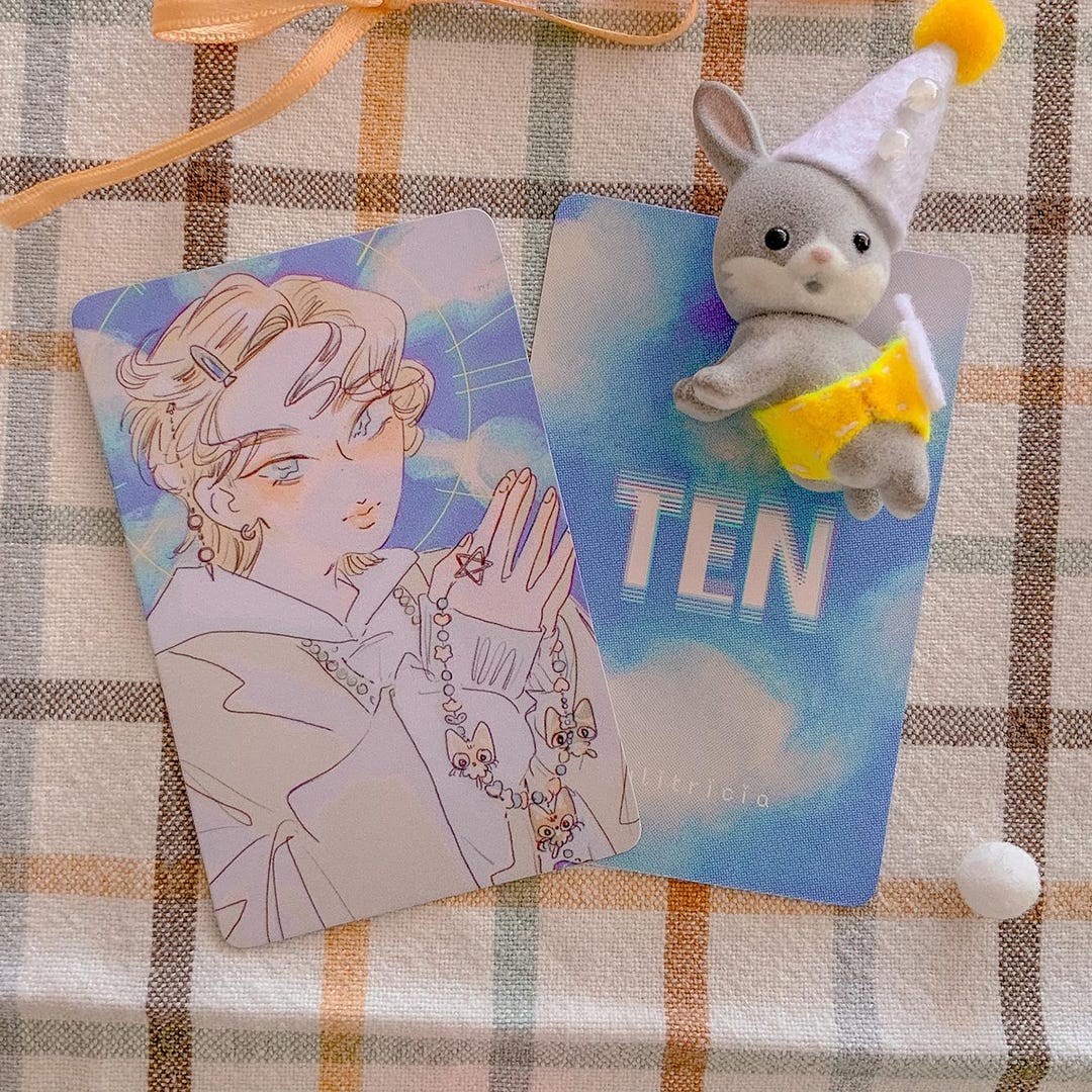 TEN STUNNER PHOTOCARD, Wayv, Nct, Ten Lee, Kpop Etsy