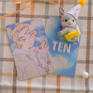 CARTÃO DE FOTOS DEZ DESLUMBRANTES, wayv, nct, ten lee, k-pop