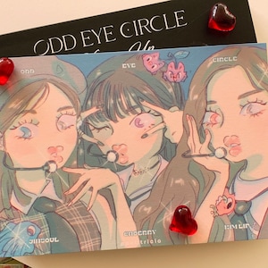 ODD EYE CIRCLE print, artms, oec, jinsoul, choerry, kim lip