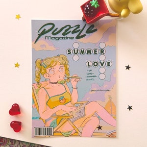 SUMMER BERRY PRINT、雑誌、オリジナルキャラクター、OC、イチゴ