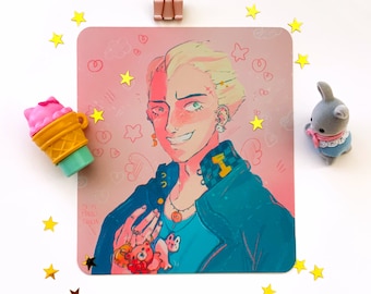 KANJI TATSUMI PRINT, persona 4, persona 4 golden, kanji