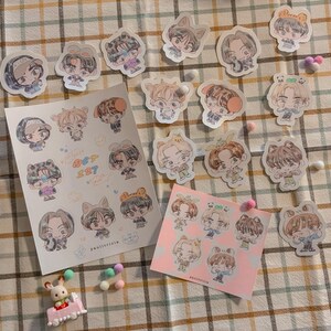 WAYV und NCT 127 Stickerbogen und Sticker, kpop