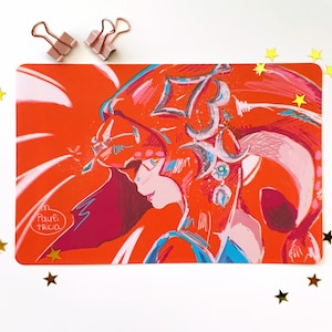 LÁMINA MIPHA, breath of the wild, mipha, the legend of zelda, botw, zora, zelda, tloz