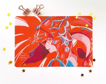 LÁMINA MIPHA, breath of the wild, mipha, the legend of zelda, botw, zora, zelda, tloz
