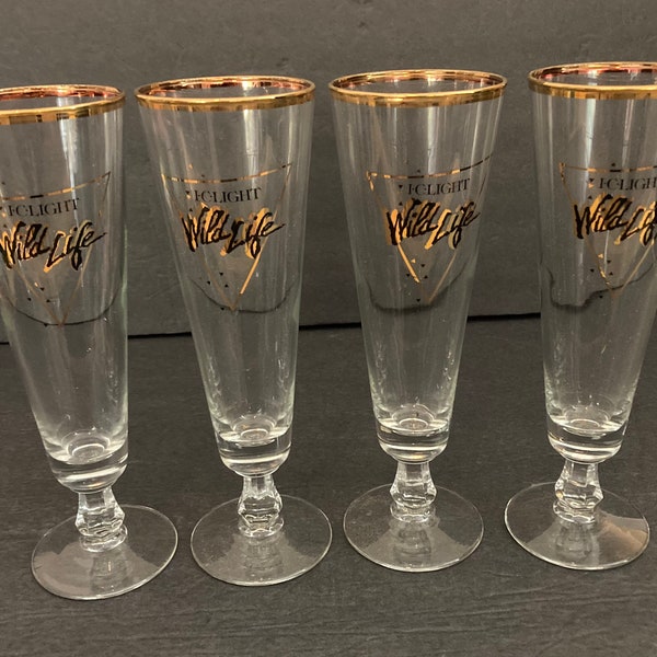 Vintage Beer Glasses Etsy