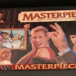 Vintage Masterpiece Board Game - Parker Brothers 1996
