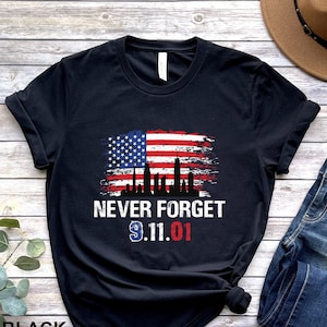 9-11 Anniversary Shirt, Never Forget 9/11/2001 T-shirt, 20 Years Have Passed, 911 Memorial Shirt, September 11th - 21th Anniversary T-shirt