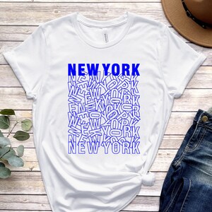 New York T-shirt, New York Lover Gift,  NYC Shirt For Women, New York City Shirt, NYC T-shirt, New York Shirt, New Yorker Tees, East Coast