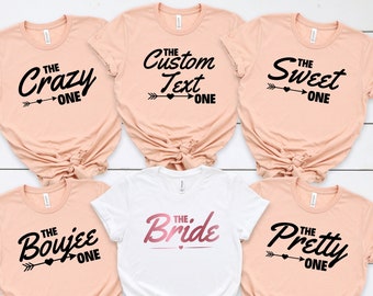 Funny Bachelorette Party T-Shirts, Bride & Bridesmaid Group Shirts