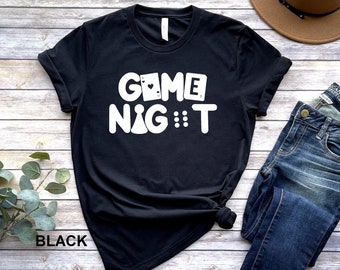 Funny Game Night Shirt, Trivia Board Game Tee