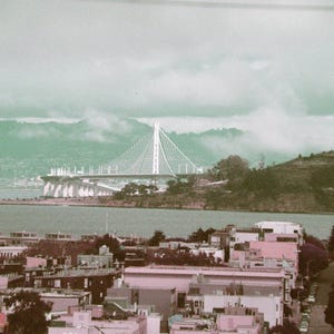 Purple Bay Bridge - Photography Print