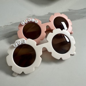 Flower Girl Sunglasses Personalised Kids Sunglasses Flower Girl Proposal Box Filler Bridal Party Gifts Gift