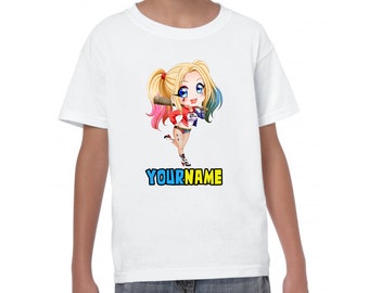 harley quinn shirt etsy