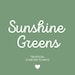 SunshineGreens store logo