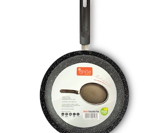Ignite Cookware Non-Stick Pancake Pan | Crepe Pan | Roti Tawa | Chapati Pan | Suitable for All Hobs | Dosa Tawa | PFOA Free Non-Stick