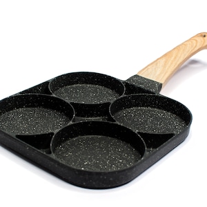 Tamagoyaki Pan Cast Iron Japanese Egg Pan Square Frying Pan Non Stick Medium  Size Stocked in UK 