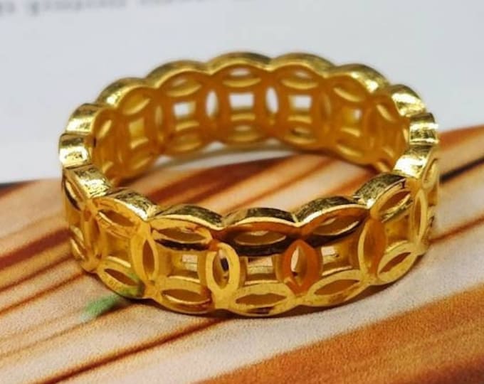 A6648 Chinese Liao Dynasty Gold Coin Xian Yong Tong Bao Etsy