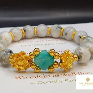 Real 24K Gold Lotus Bracelet 24K Flower Bracelet Feng Shui Bracelet Real 24K Gold Bracelet 24K Lucky Bracelet 24K Lucky Bracelet