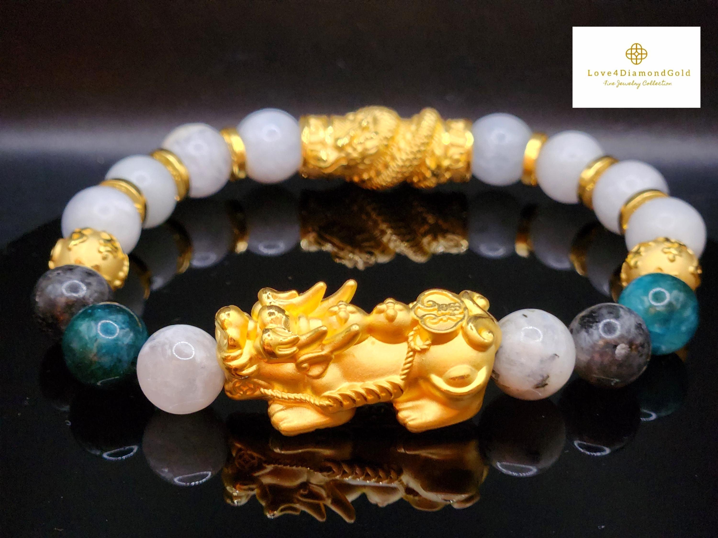Feng shui gold bracelet deals