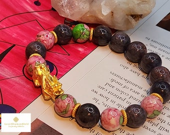 24K Echtgold Pixiu Armband Echt 24K Pixiu Armband 24K Armband Echt Feng Shui Armband Echt Gold Armband 24K Gold Geburtstagsgeschenk