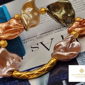 Real 24 Karat Pure Gold Bracelet Wealth Bracelet 24K Money Ball Bracelet 24K Gold Pearl Bracelet Real Feng Shui Bracelet 24K Bamboo Bracelet